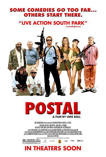 Póster americano de Postal de Uwe Boll